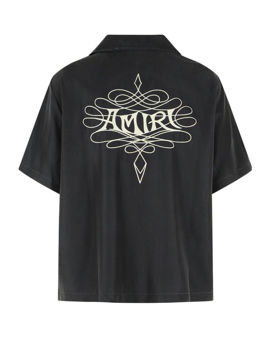 Amiri Black 'Lasso' Polyester Blend Shirt for men