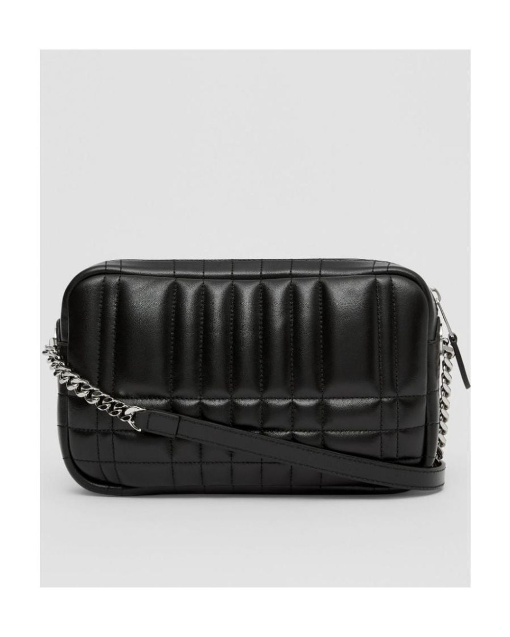 Burberry Black Lola Small Quilted Shoulder Bag