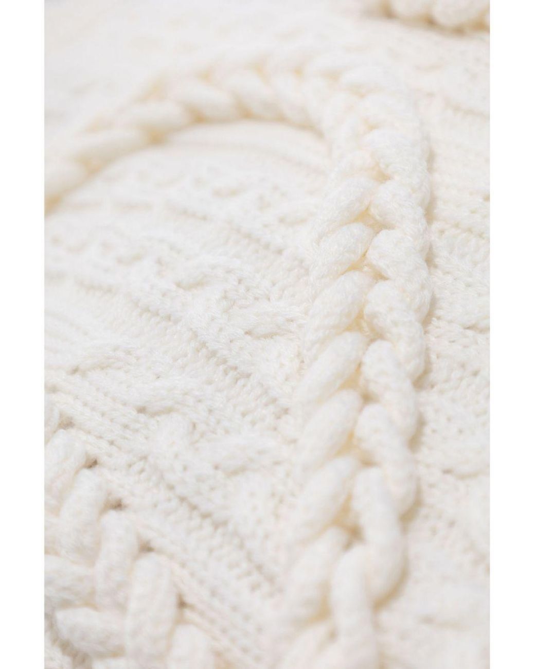 Loewe White Monogram Embroidered Knitted Vest