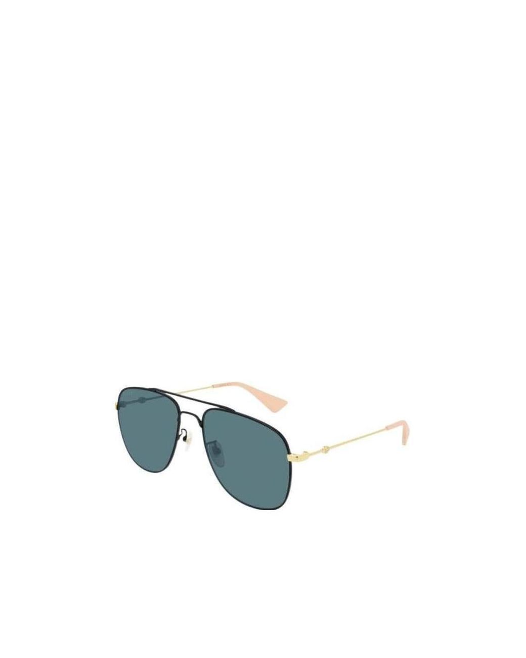 Gucci Blue Logo Details Sunglasses