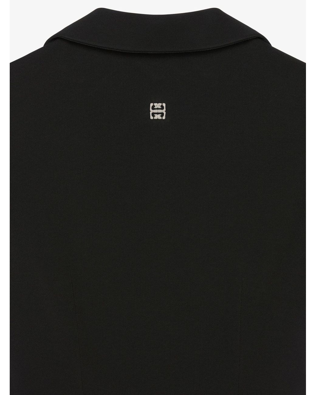 Givenchy Black 4G Detail Midi Dress