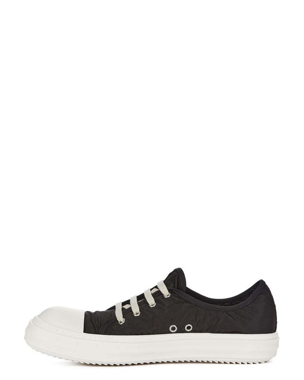 Rick Owens Black Tower Low-Top Sneakers for men