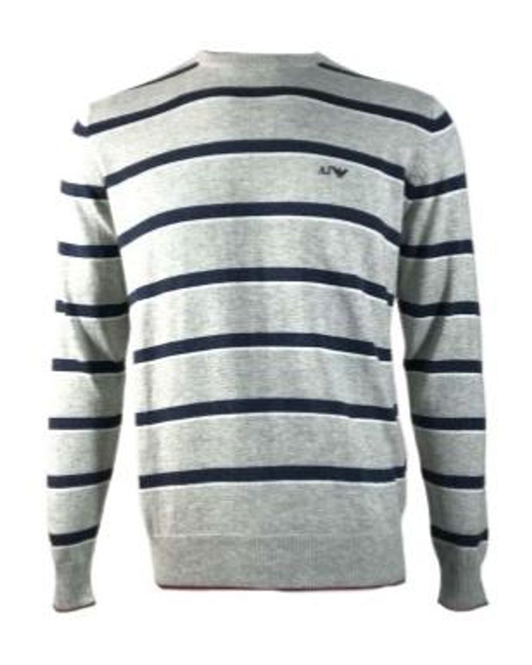 Armani Jeans Gray Round-Collar And Long-Sleeved Sweater for men