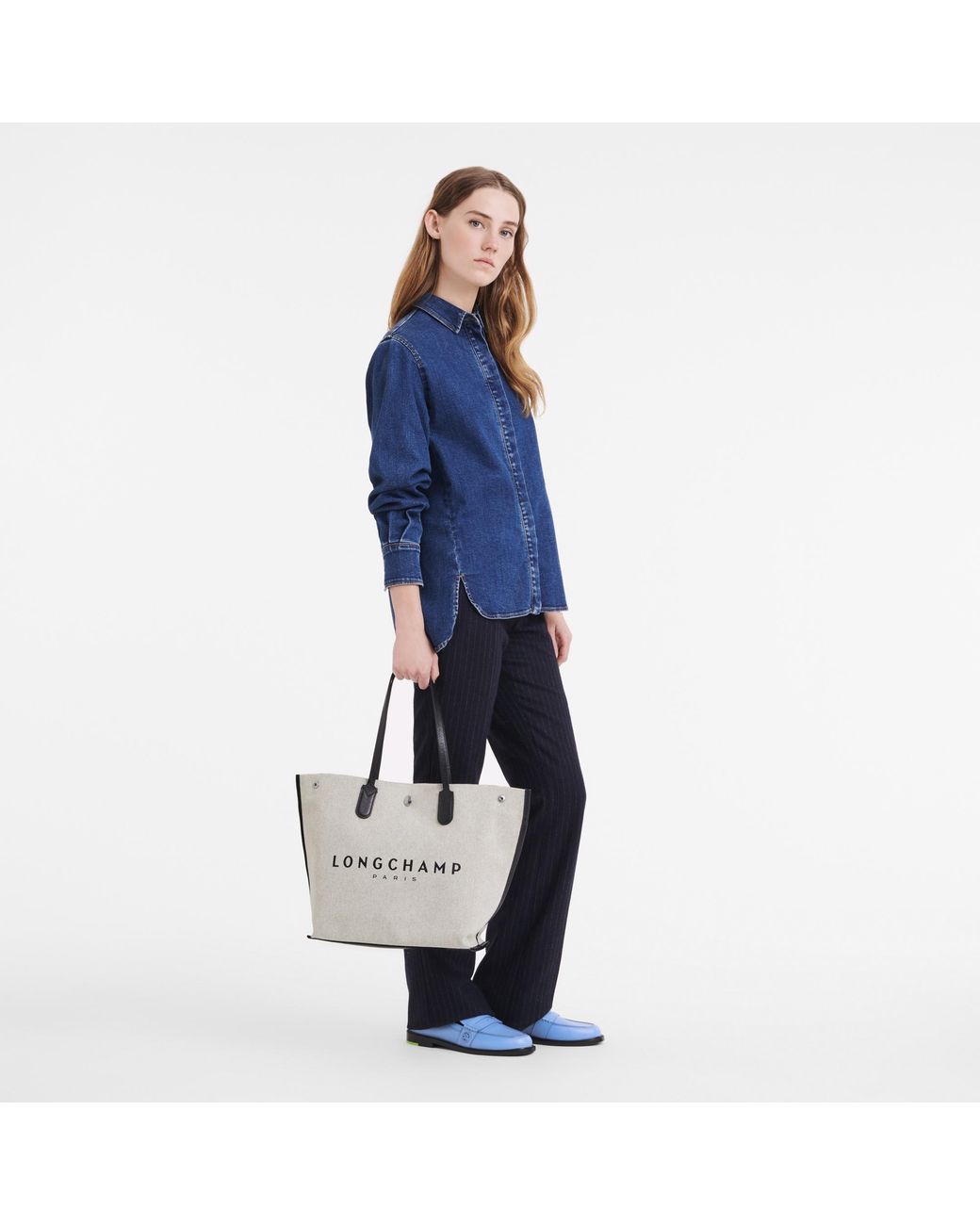 Longchamp Natural Essential Large Tote Bag