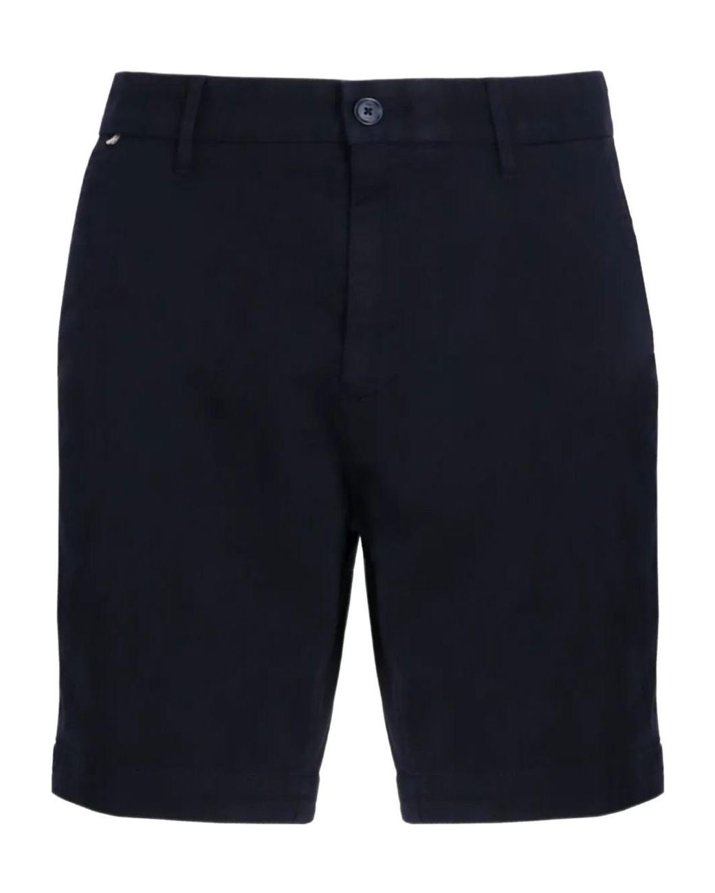 Boss Blue Tailored Chino Shorts for men