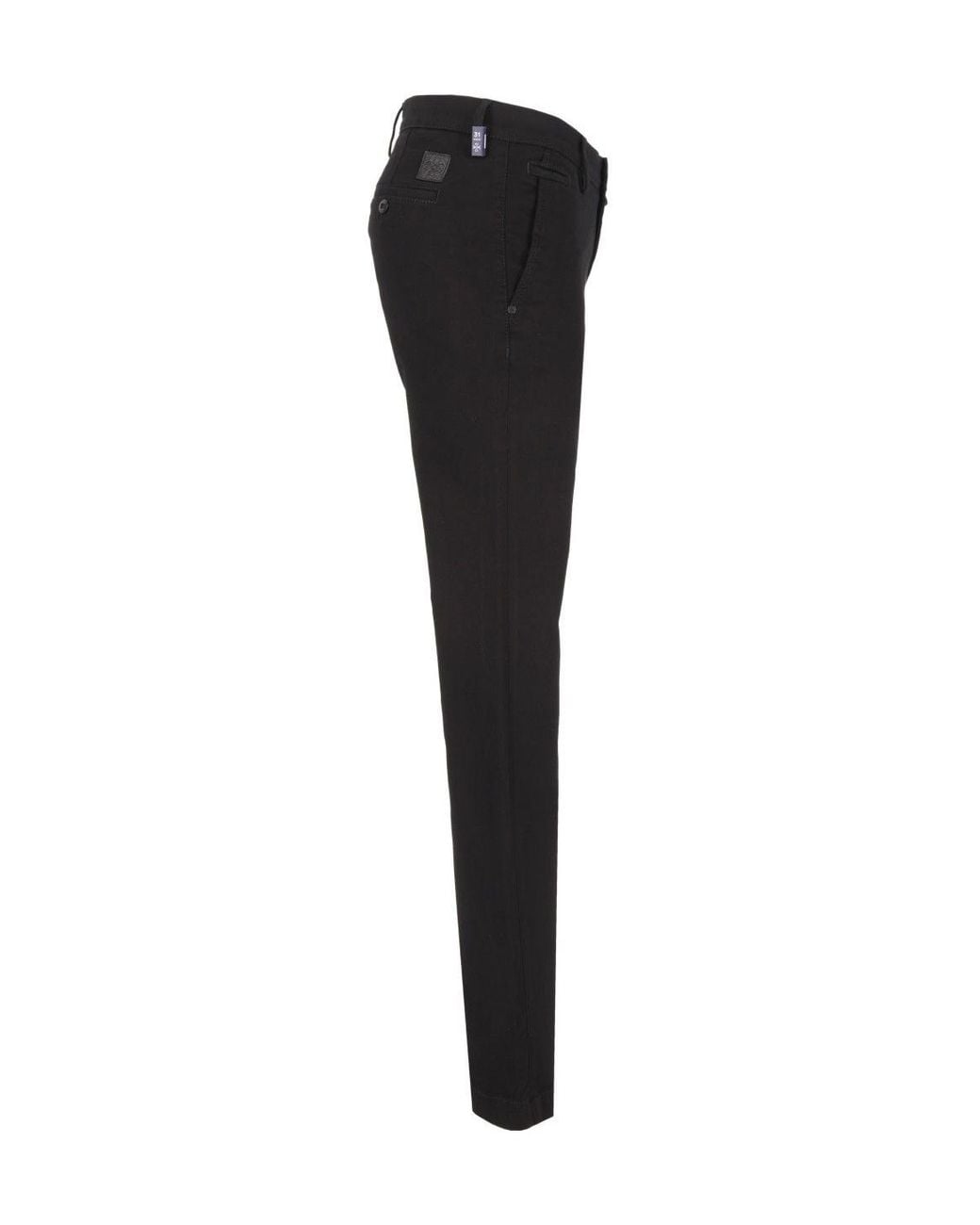 Jacob Cohen Black Bobby Slim Fit Pants for men