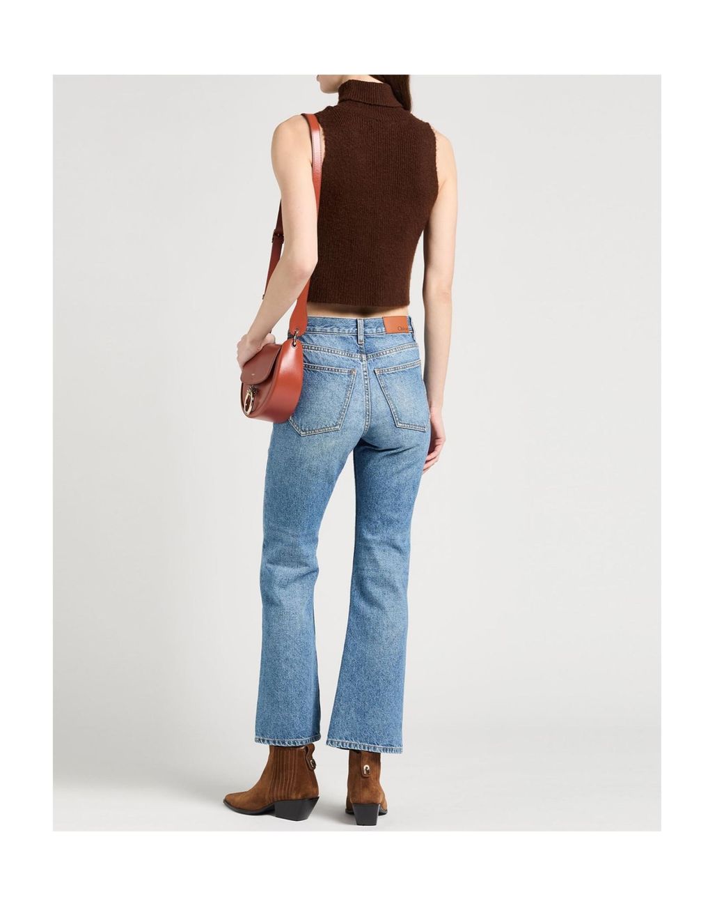 Chloé Blue Denim Trousers