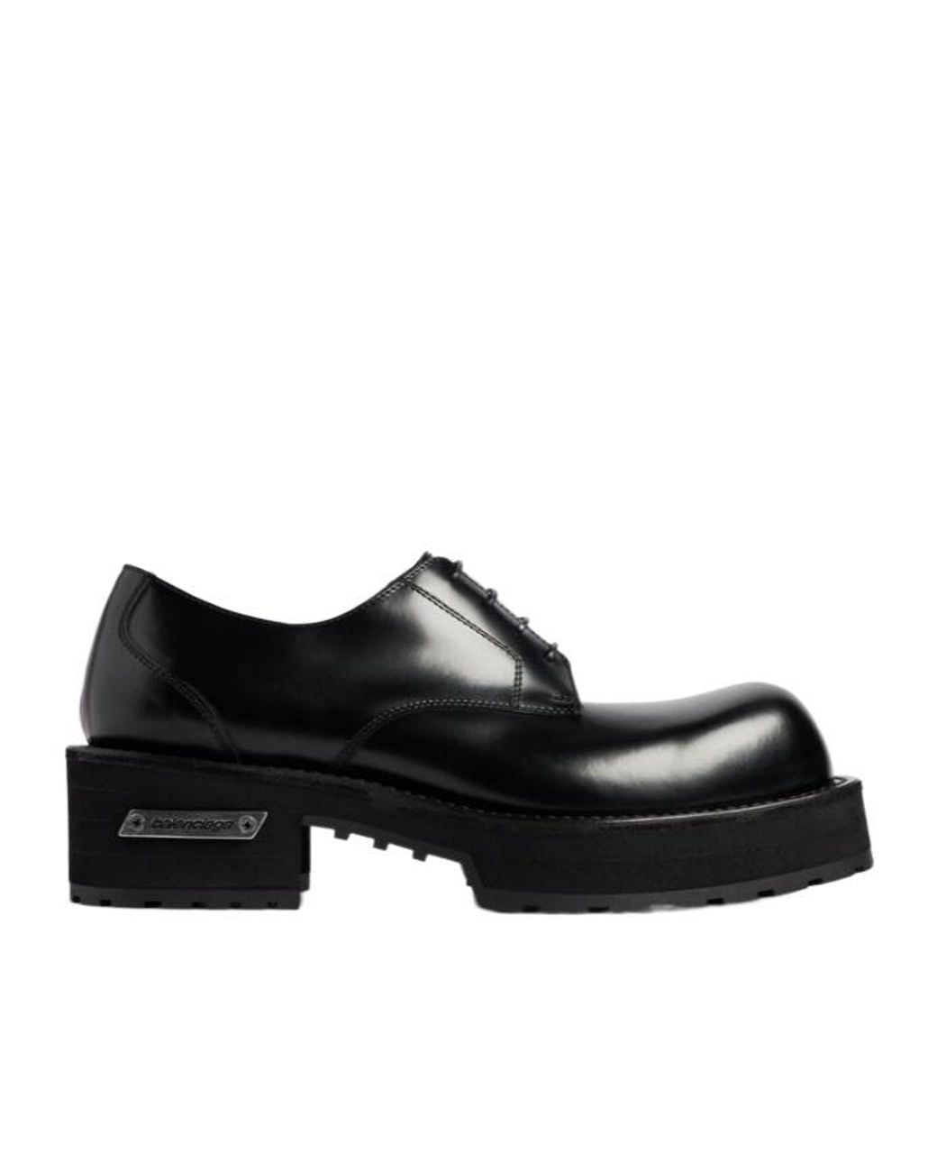 Balenciaga Venom Derby Lace-Up Shoes in Black for Men | Lyst
