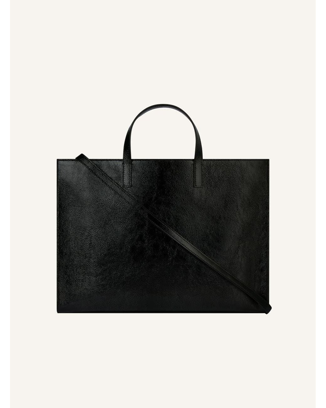 Courreges Black Heritage Tote Bag for men