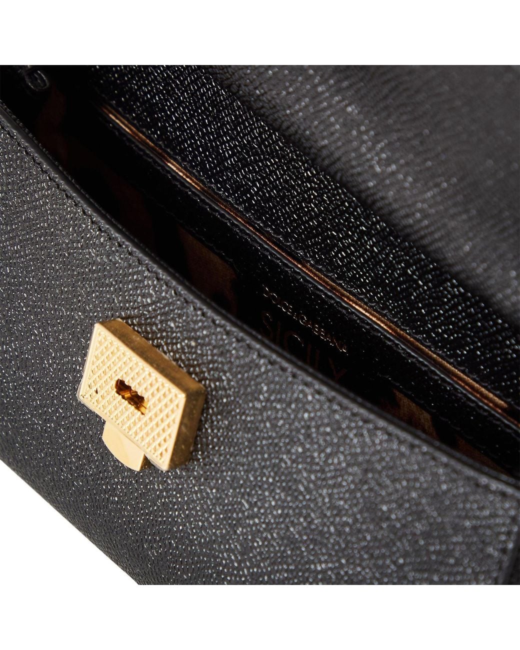 Dolce & Gabbana Black Solid Color Crossbody Bag
