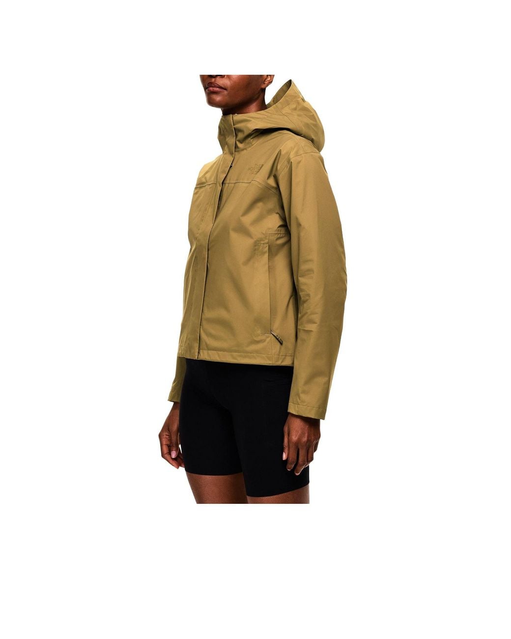 The North Face Green Hooded Longsleeve Outdoor Jacket