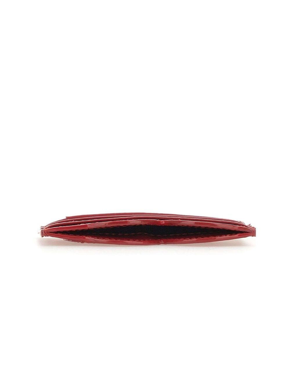 Vivienne Westwood Red Heart Card Holder Wallet