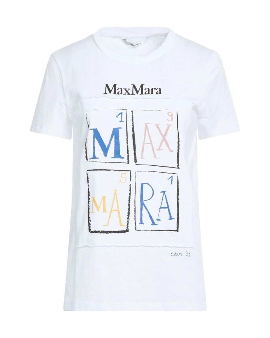 Max Mara Blue T-Shirts
