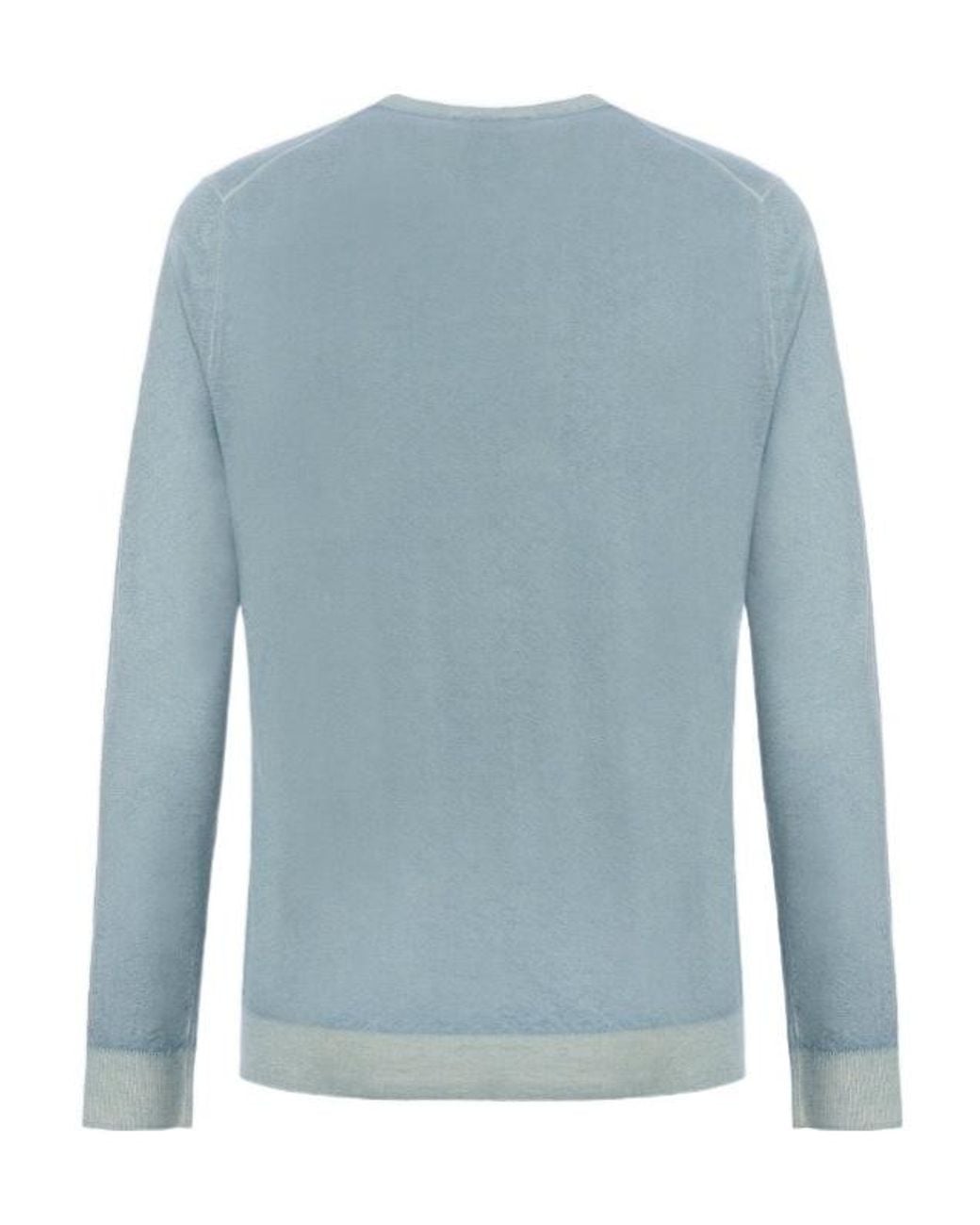 Malo Blue Tavolozza Crew Neck for men