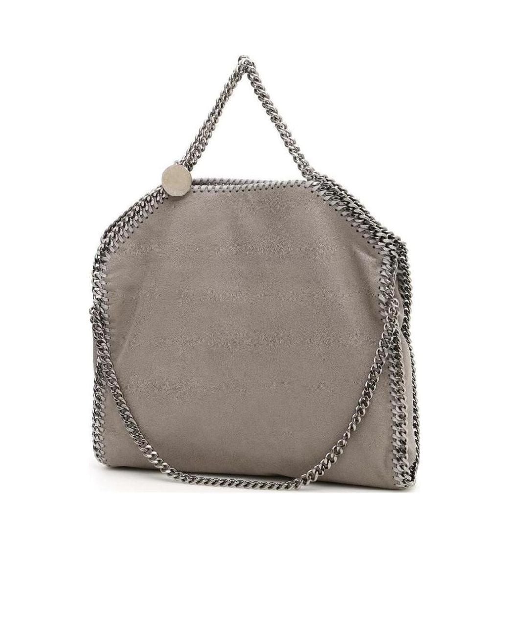 Stella McCartney Gray Falabella Chain-Linked Tote Bag