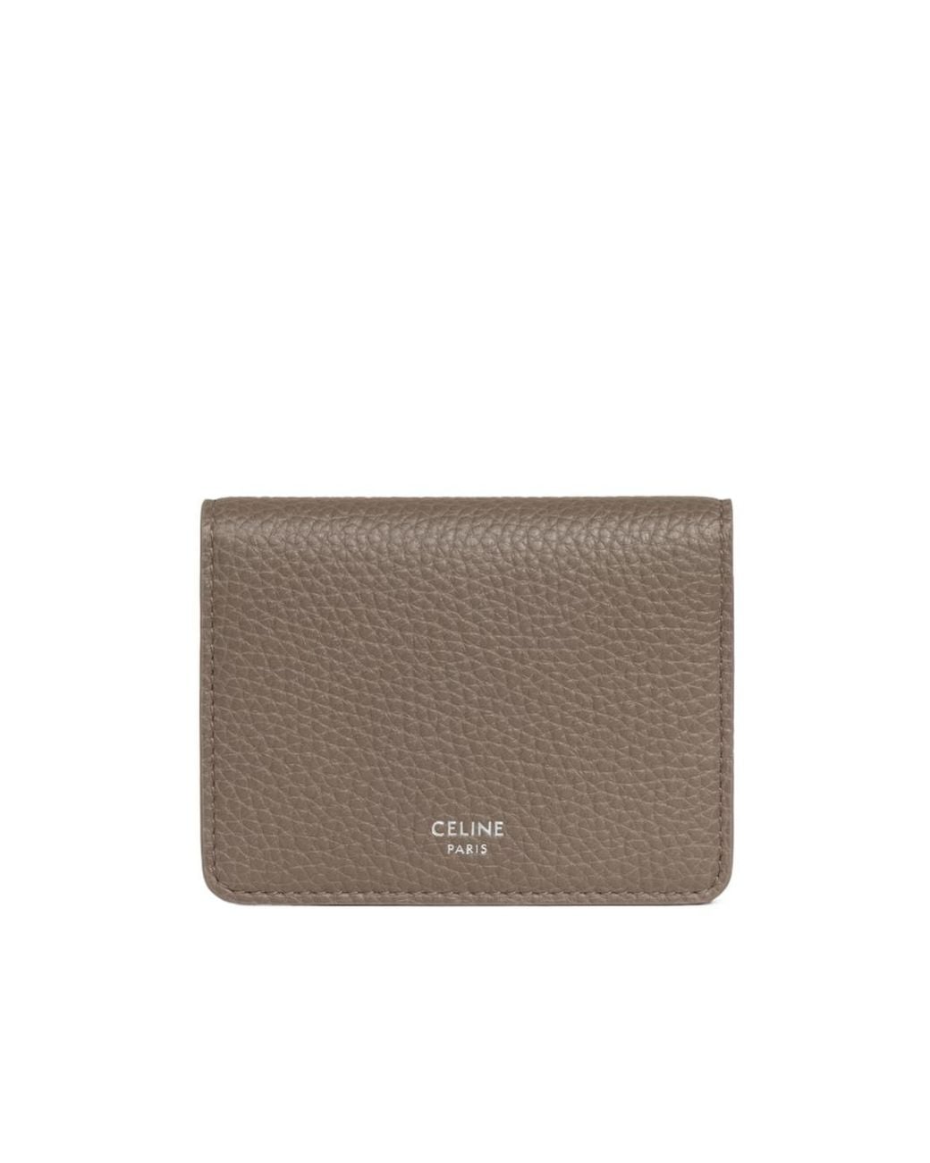 Céline Brown Bi-Fold Card Holder for men