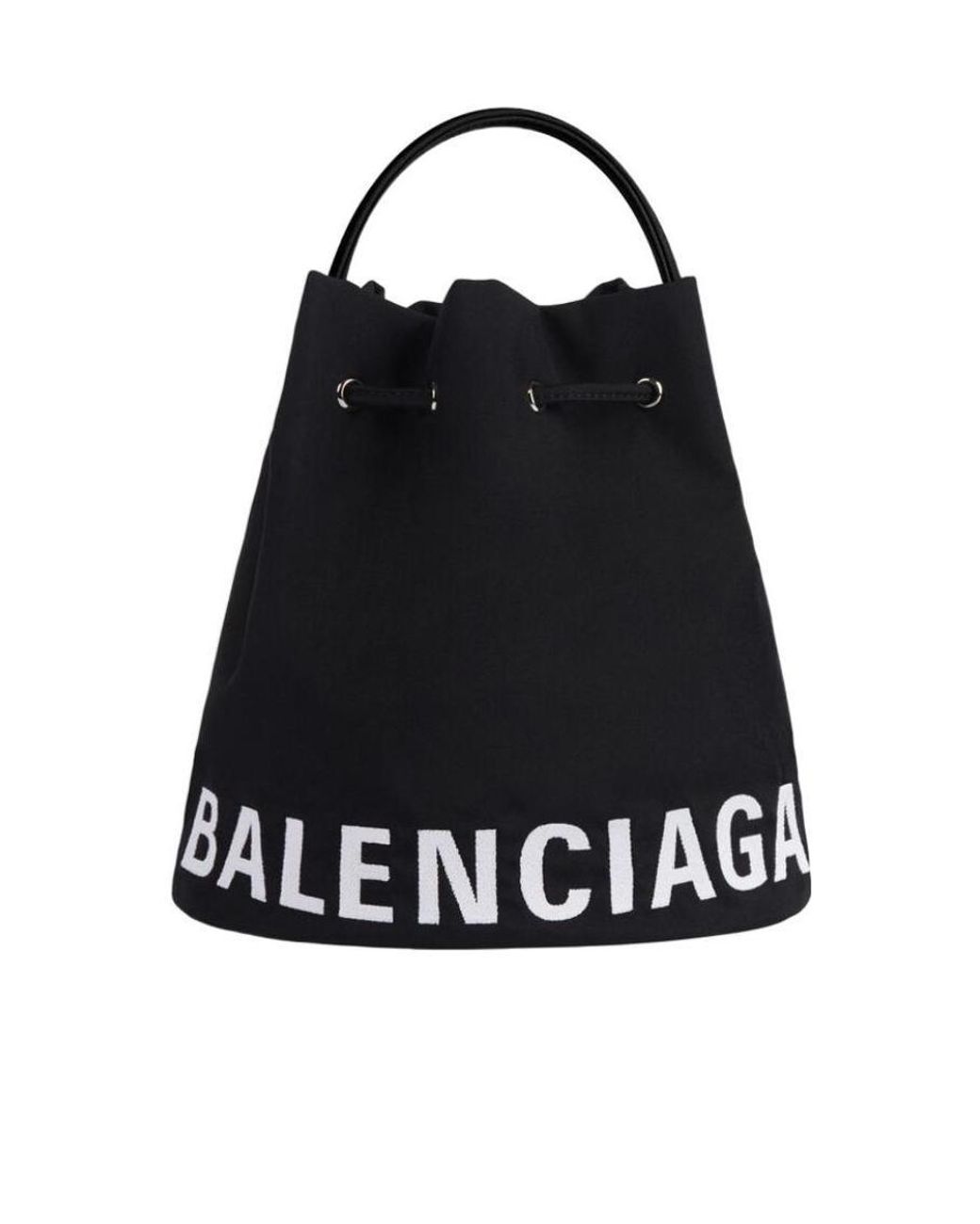 Balenciaga Black Medium Metro Shoulder Bag