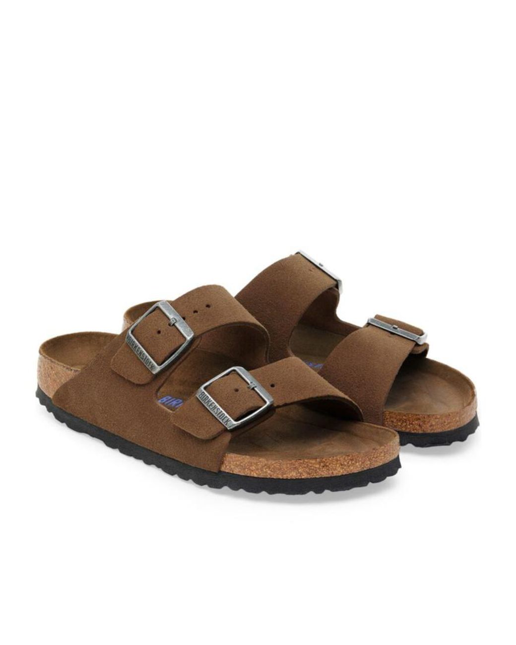 Birkenstock Brown Arizona Bs Double-Buckle Slides