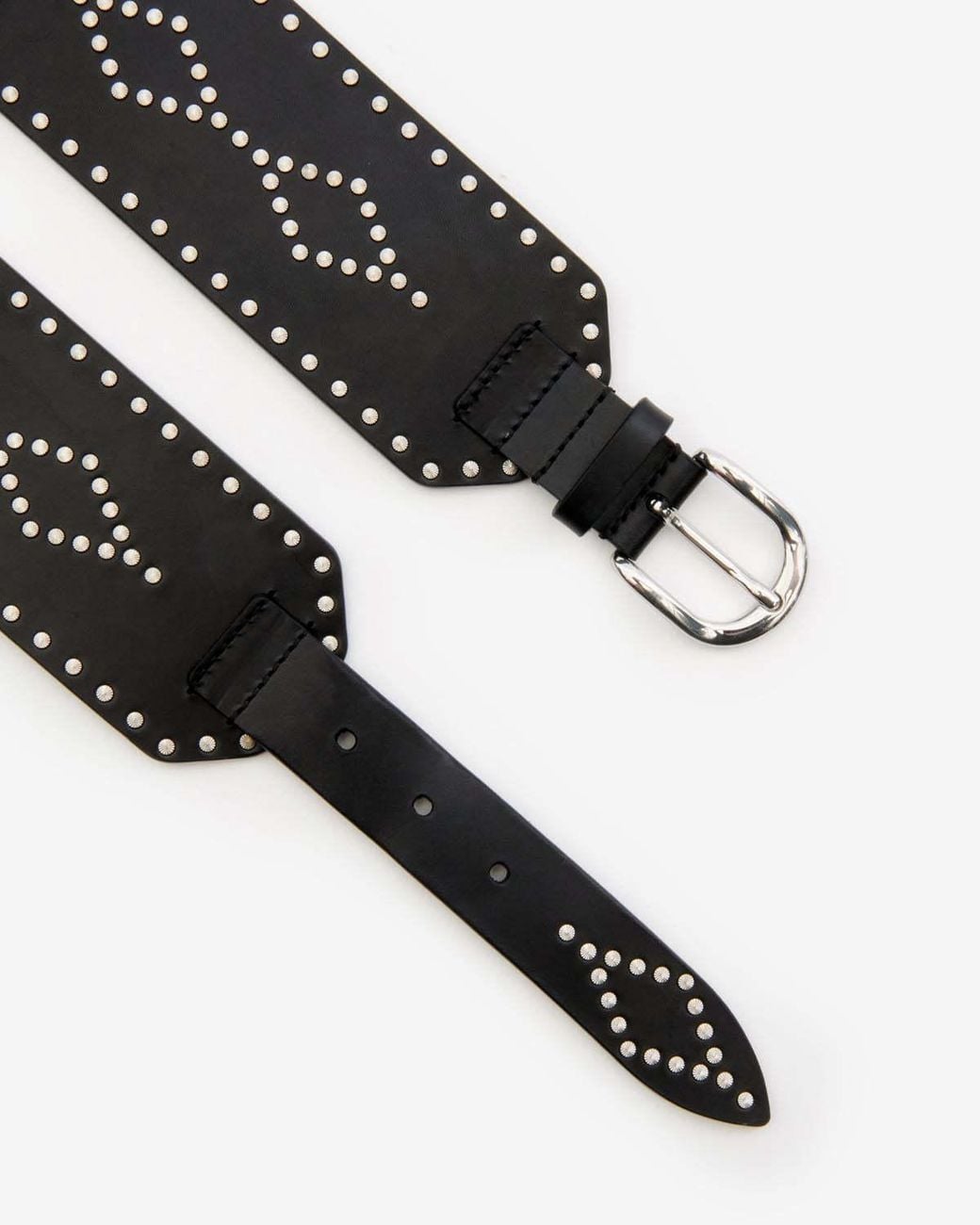 Isabel Marant Black Lucie Buckle Belt