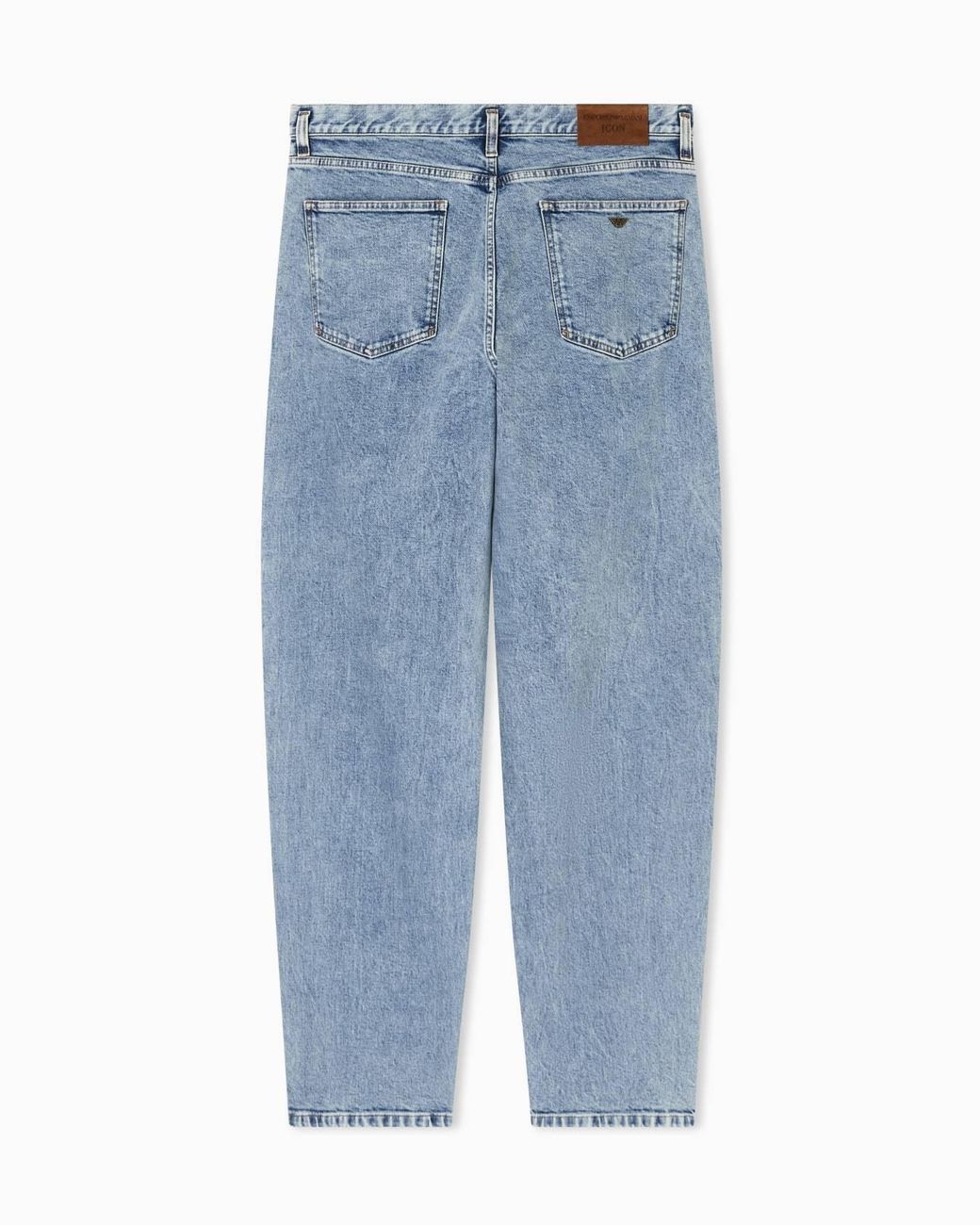 Emporio Armani Blue Belt Loop Jeans for men