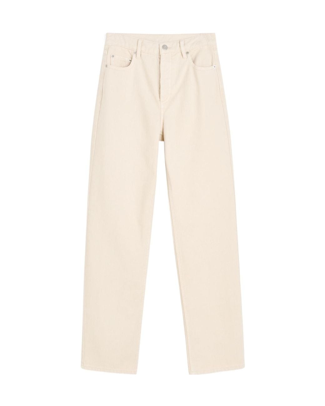By Malene Birger Natural Chicago Straight-Leg Jeans