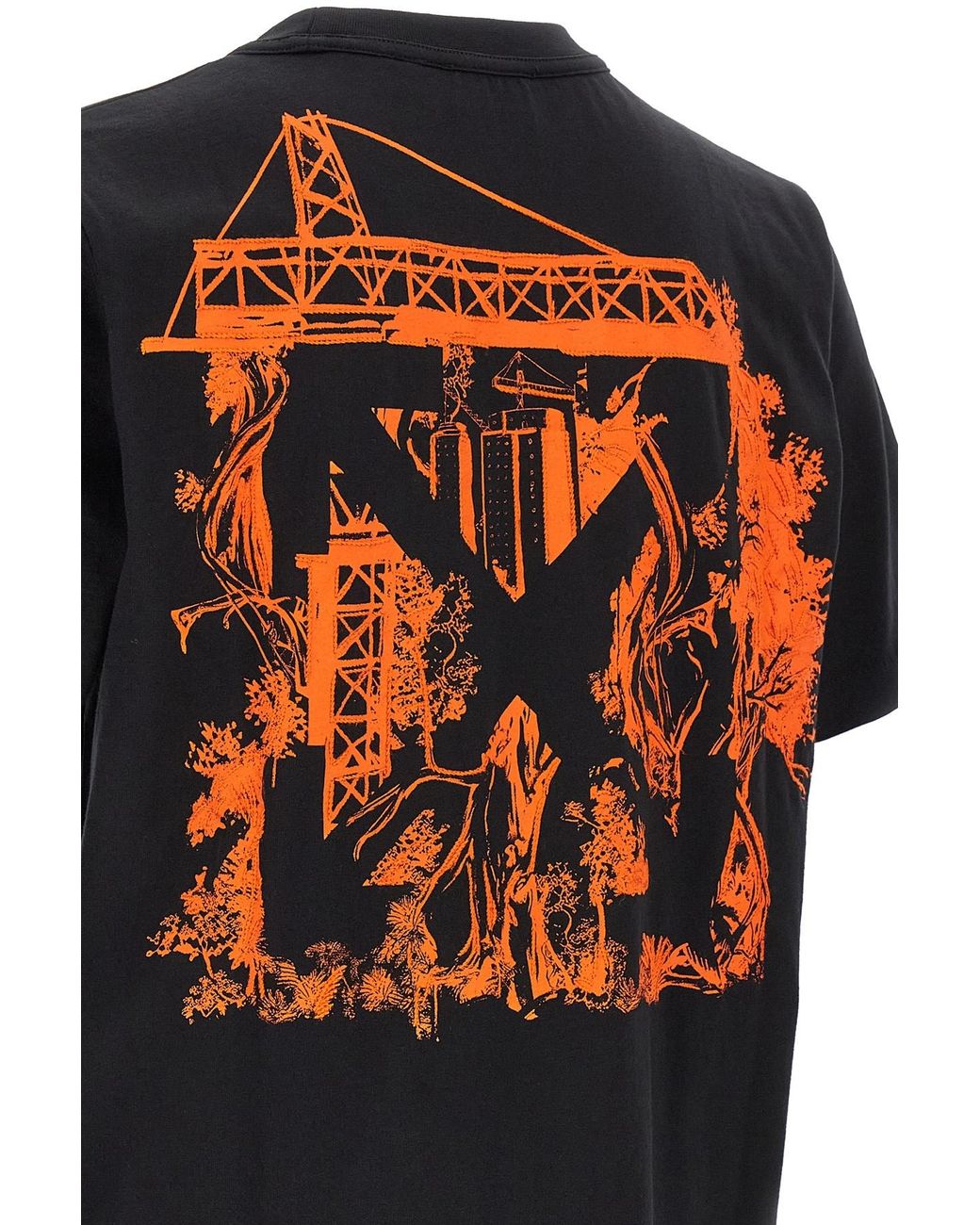 Off-White c/o Virgil Abloh Black 'City Nature' T-Shirt for men