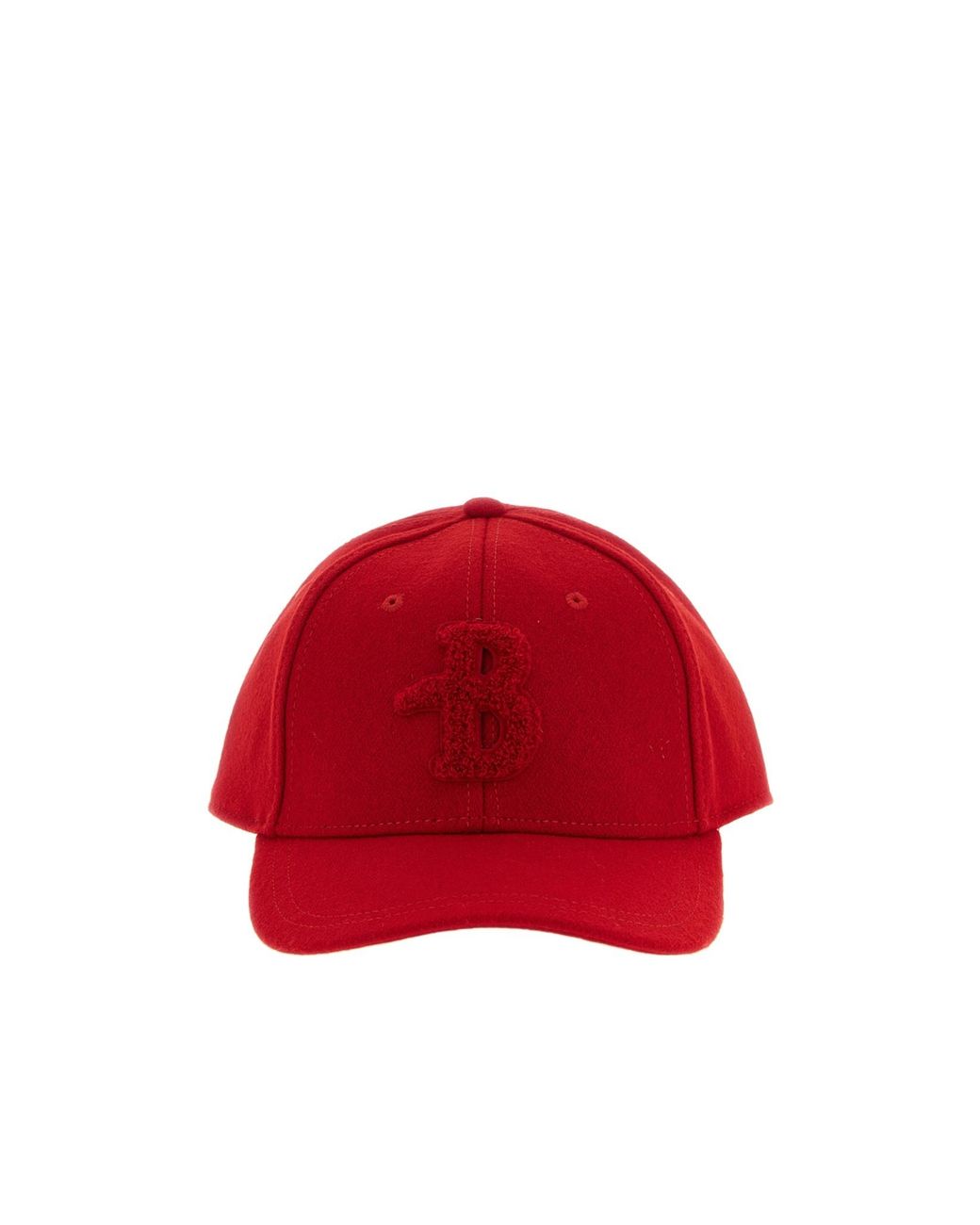 Ballantyne Red Monogram Patch Baseball Cap for men