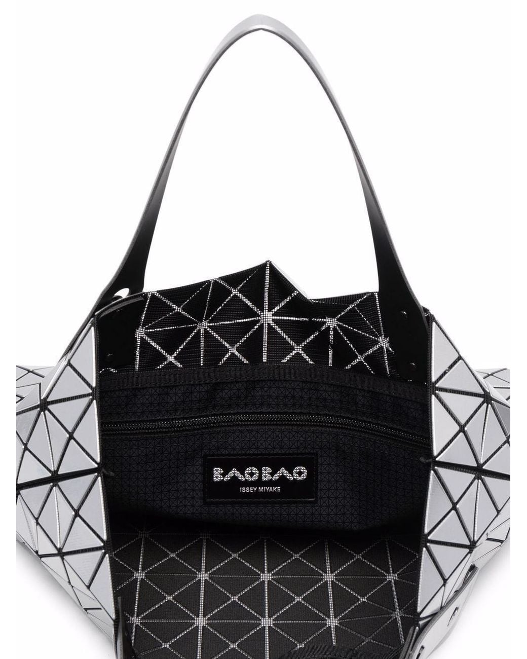 Issey Miyake Gray Prism Shopping Bag