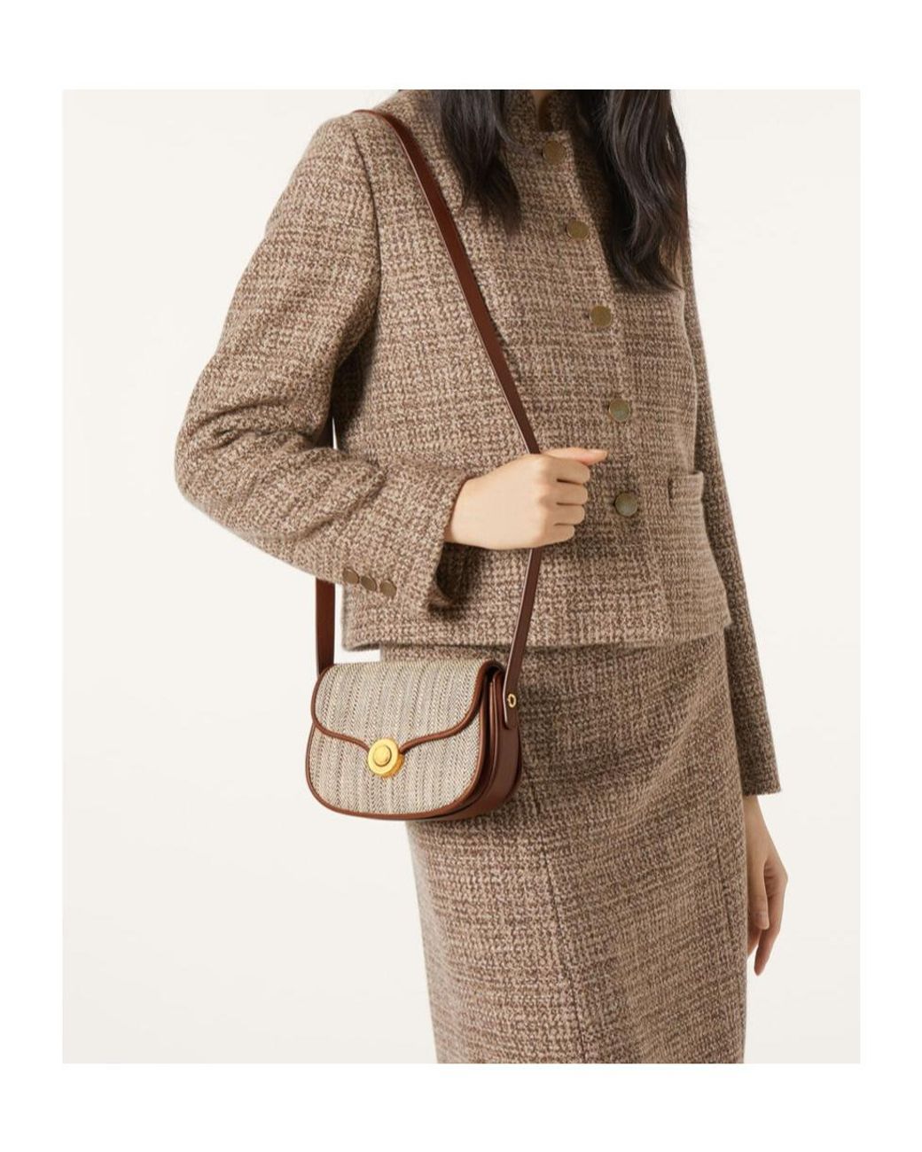 Loro Piana Natural Mini Ghiera Bag