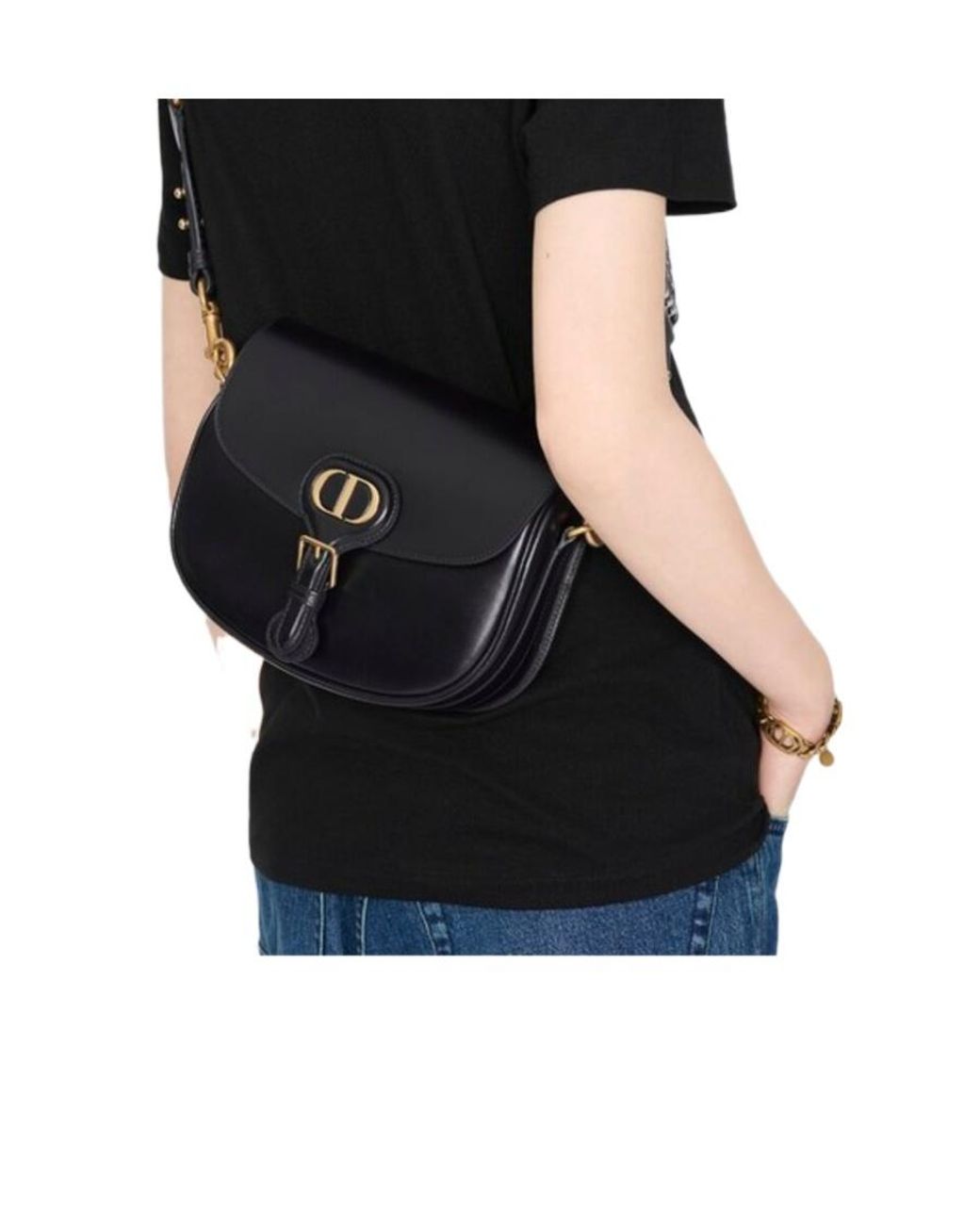 Dior Black Medium Bobby Bag