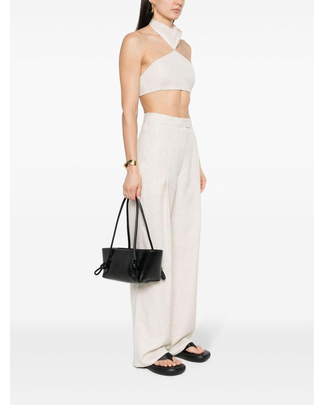 Hereu Black Fleca Shoulder Bag