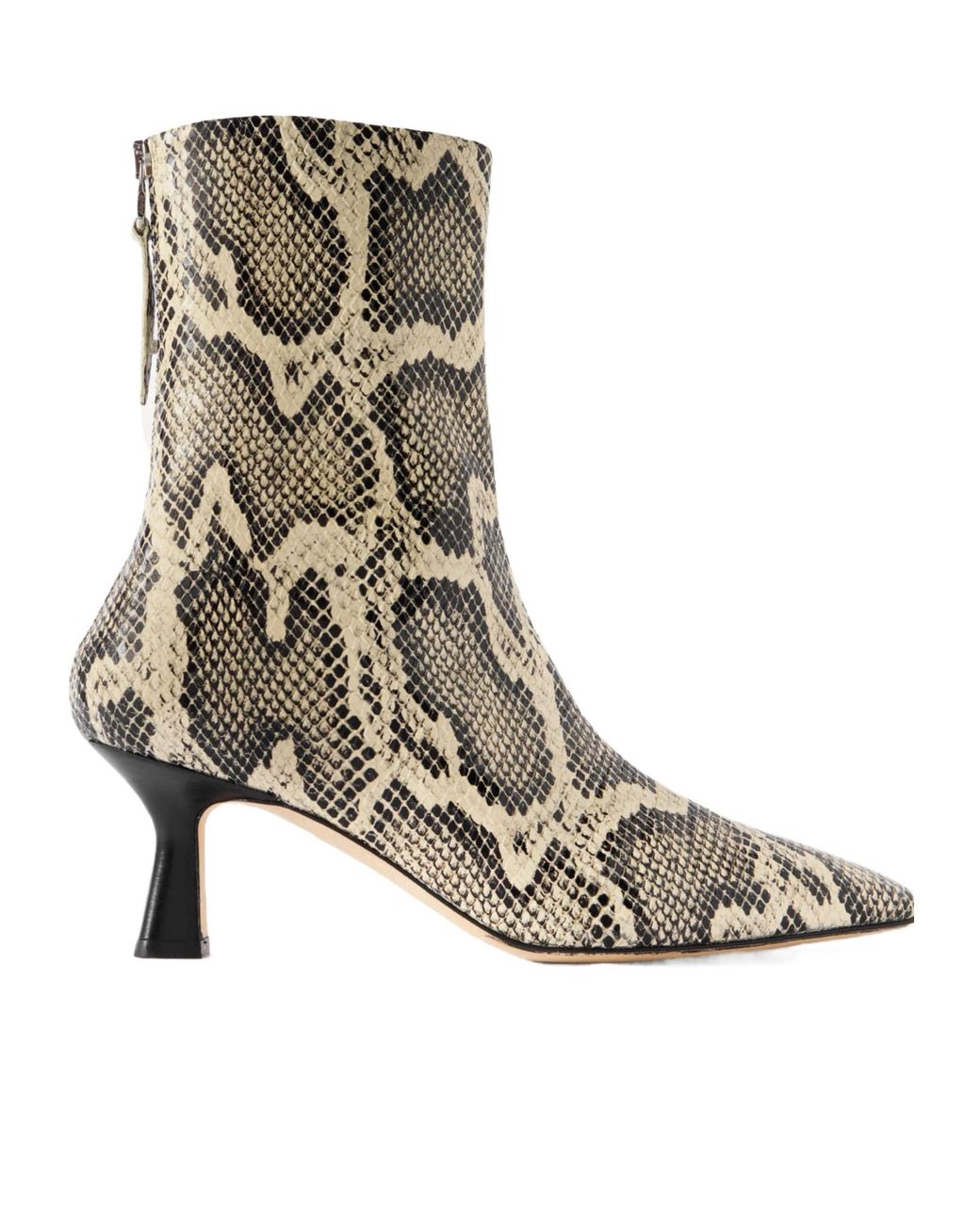 Aeyde Brown Leather Ankle Boots