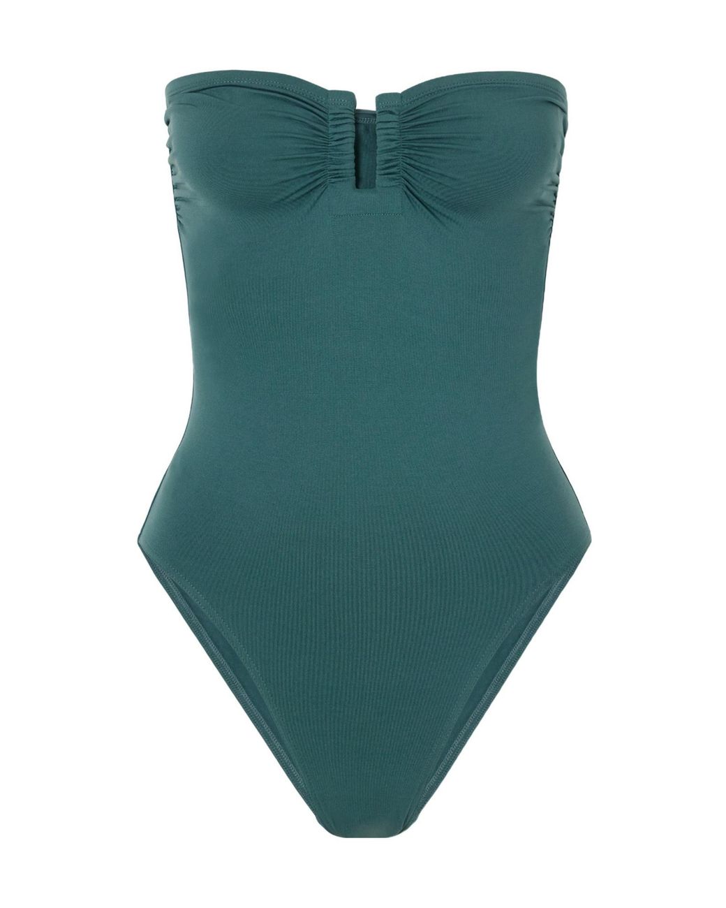 Eres Green Bandeau Swimsuit