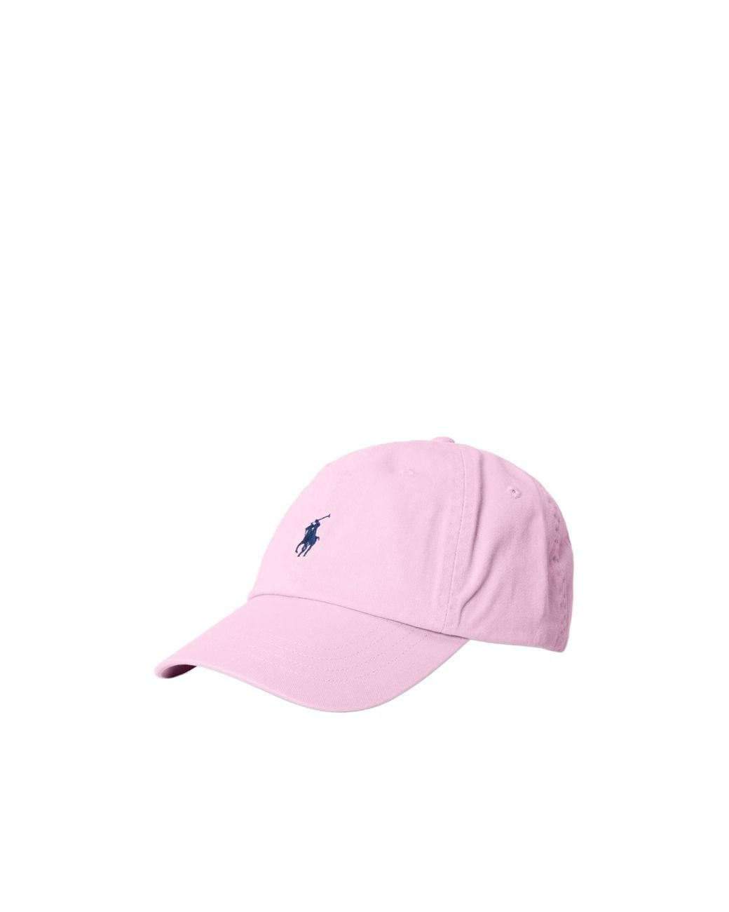 Polo Ralph Lauren Pink Cotton Chino Pony Baseball Cap