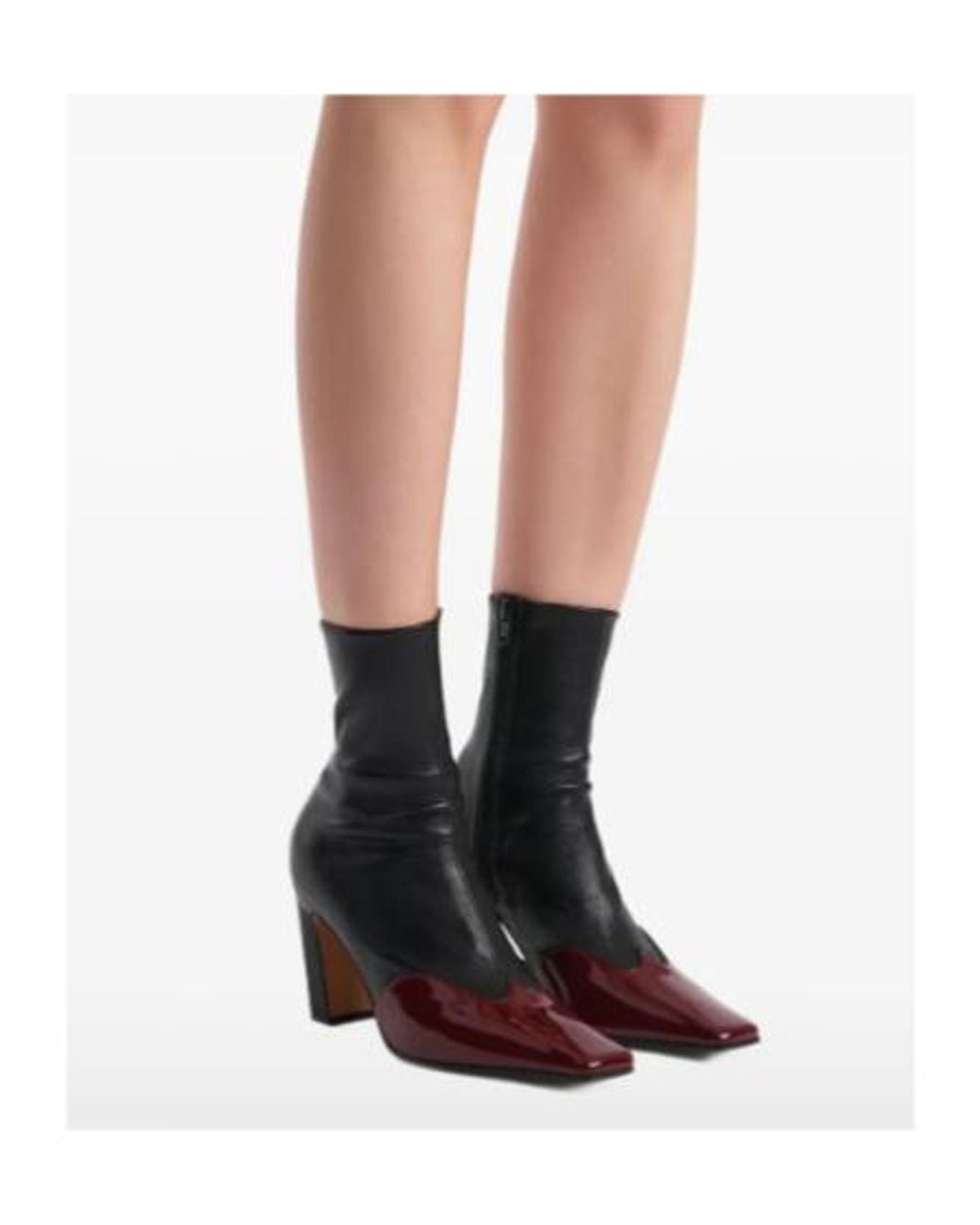 Khaite Brown Pointed-Toe Ankle Boots