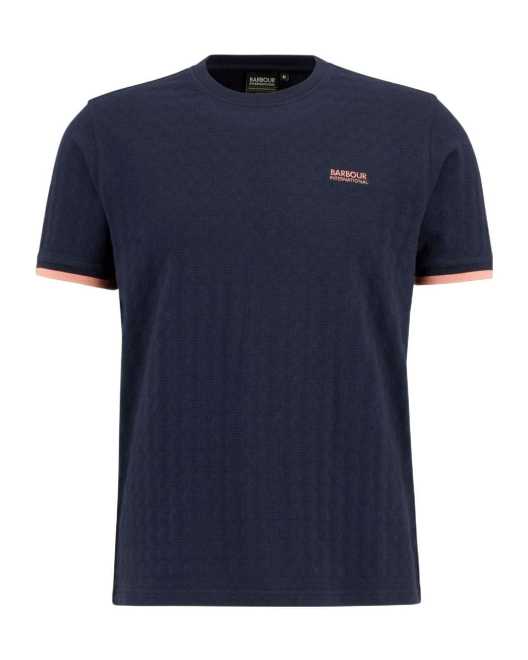 Barbour Blue Logo Short-Sleeved T-Shirt for men