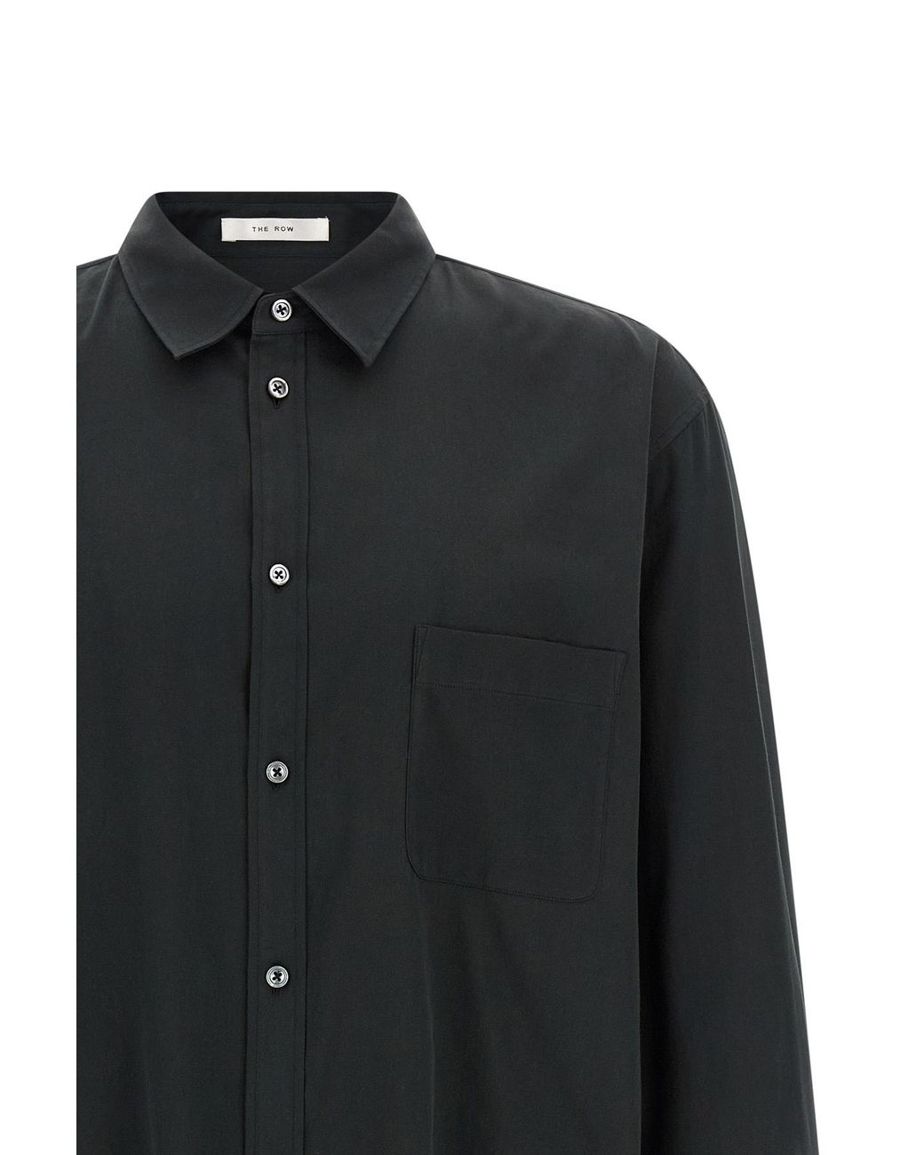 The Row Black Perlo Shirt for men