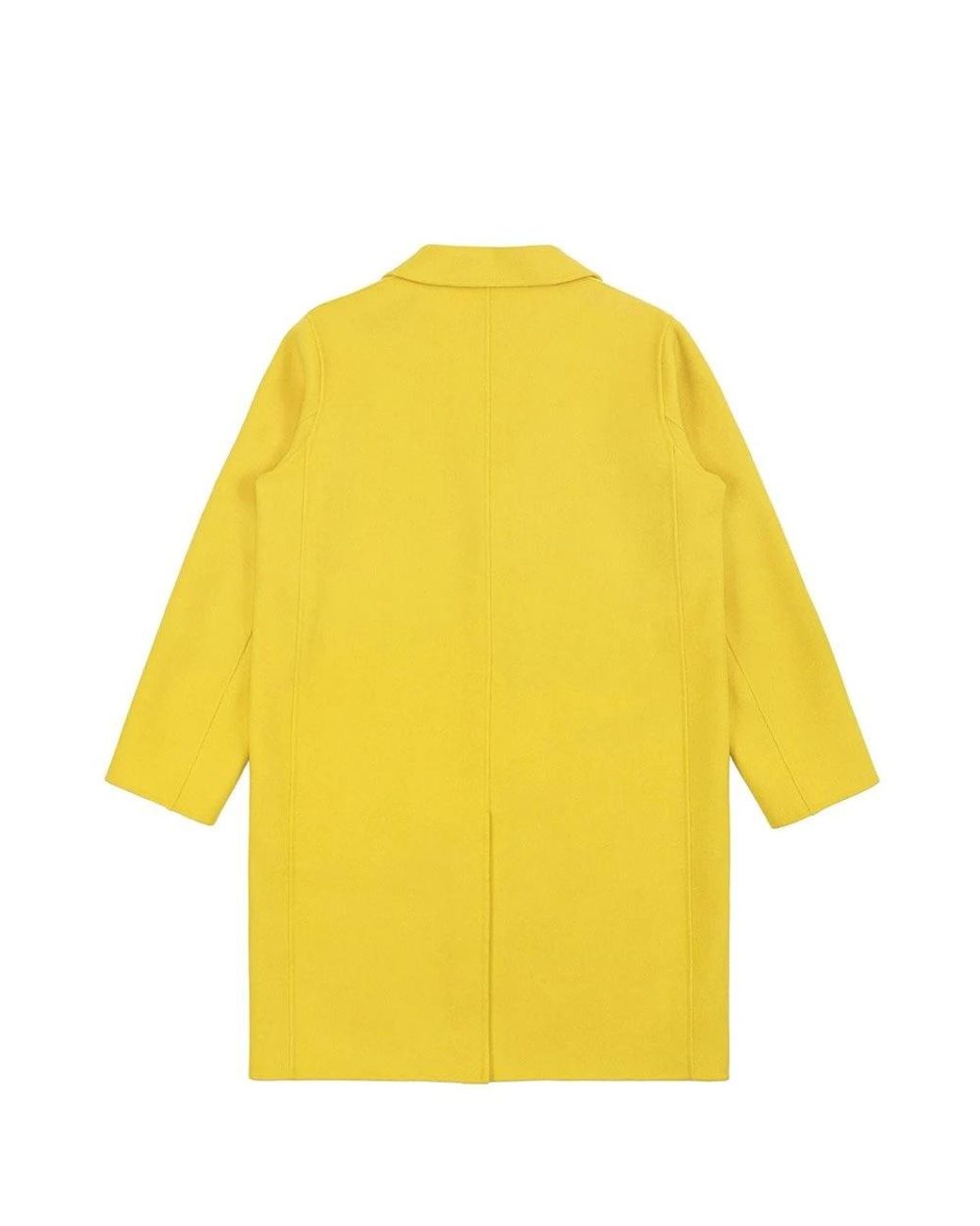 Weekend by Maxmara Yellow Lapel Coat
