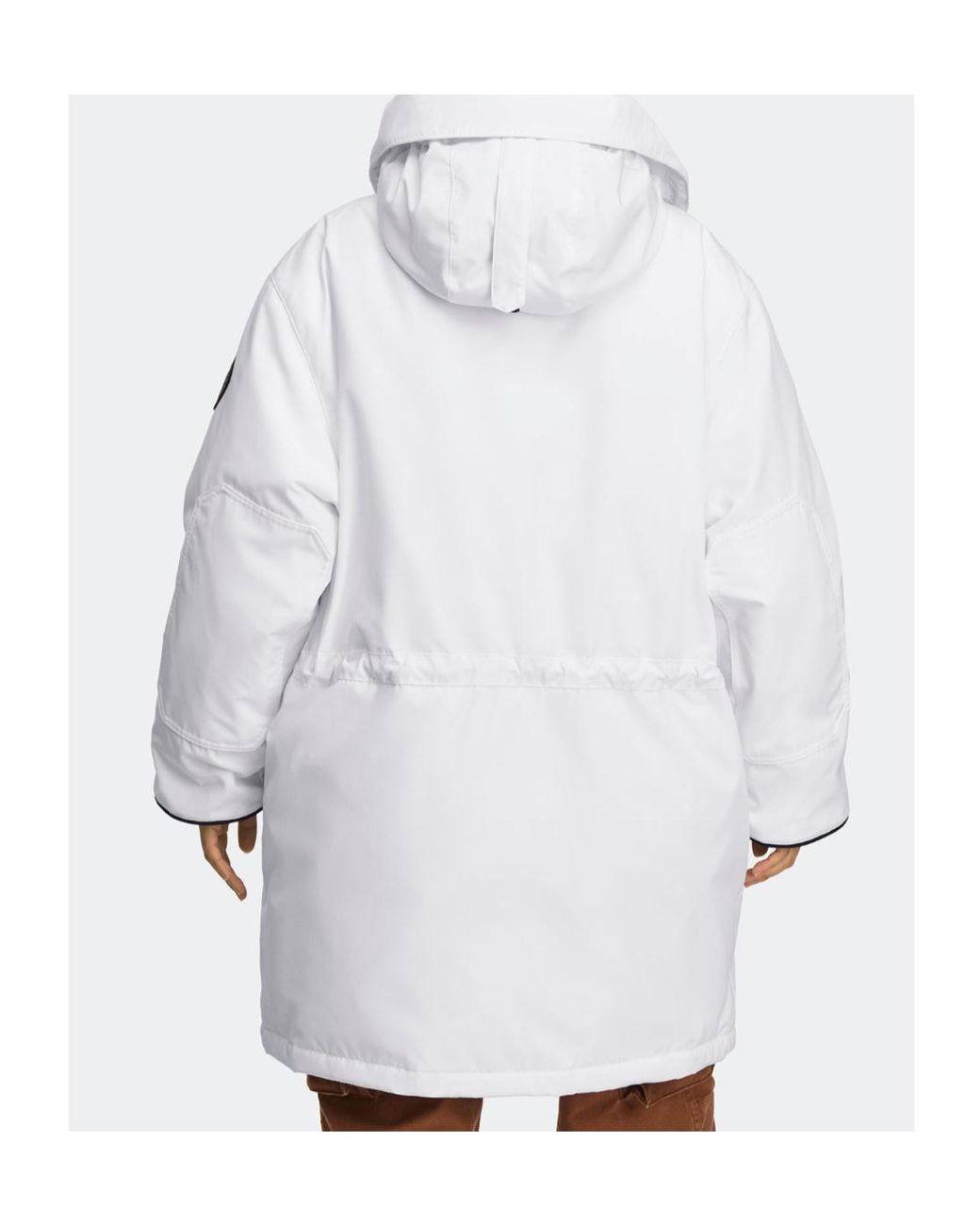 Canada Goose White Erie Disc Down Jacket