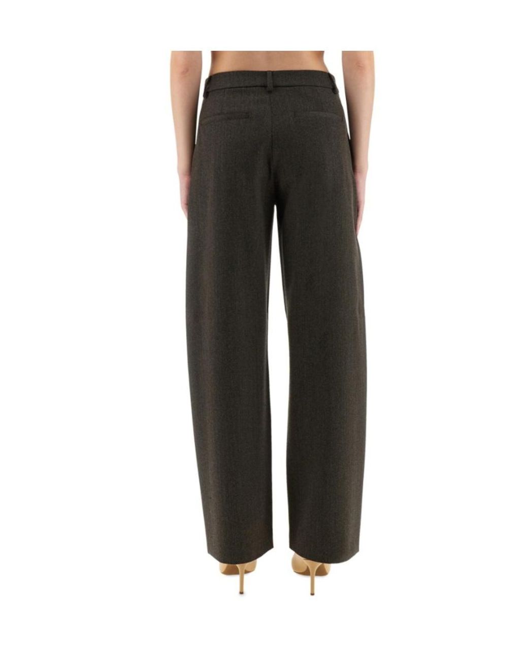 Moschino Black Jeans Wide Leg Pants