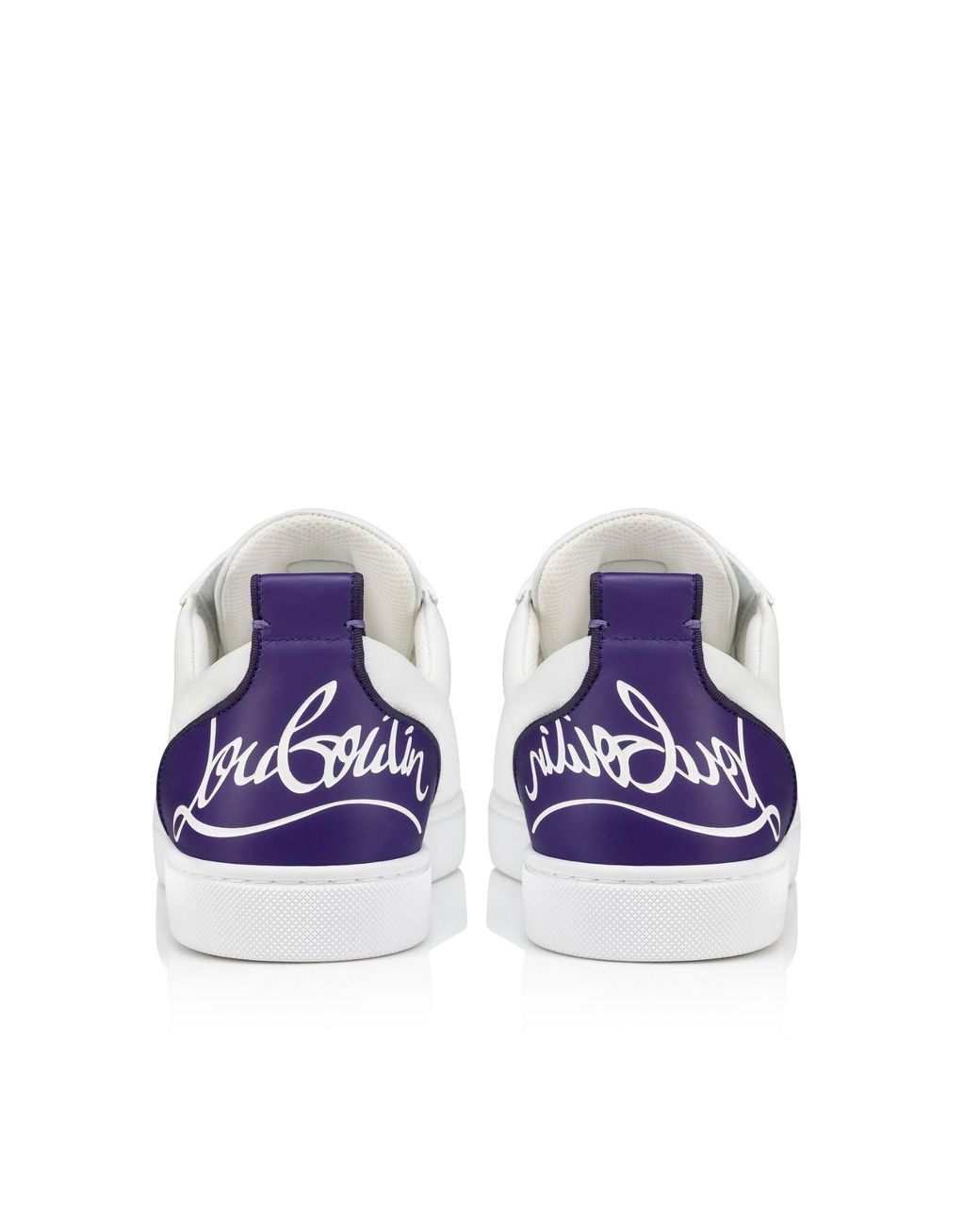 Christian Louboutin White Fun Louis Junior Lace-Up Sneakers for men