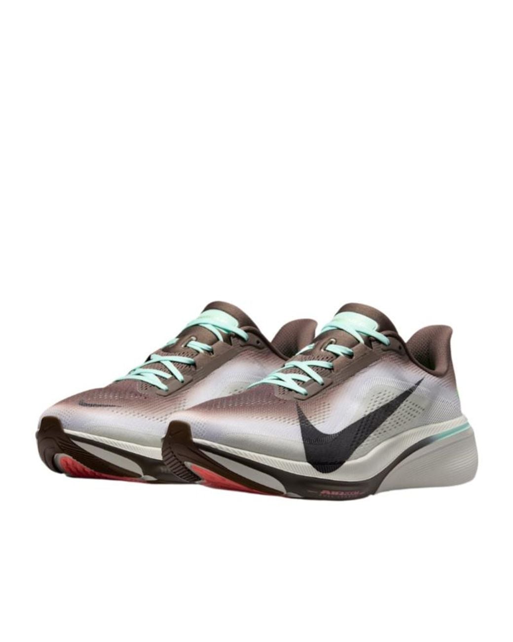 Nike Brown Pegasus 42 Air Zoom Sneakers for men