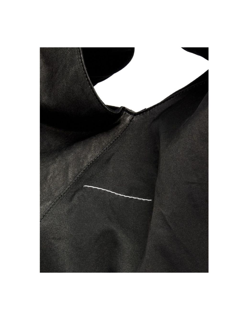 MM6 by Maison Margiela Brown Japanese Draped Tote Bag