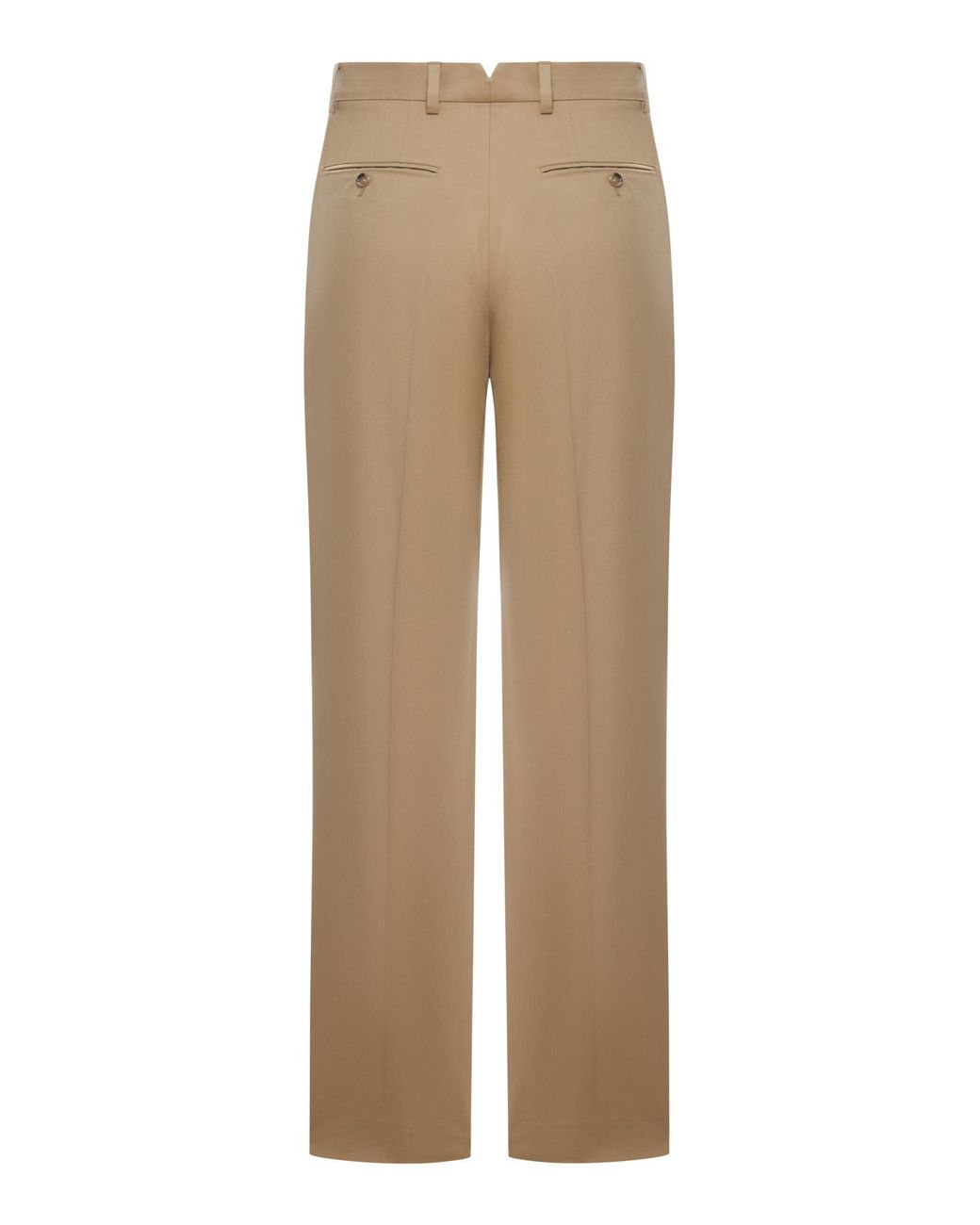 AMI Natural Ami Tailored Straight-Leg Trousers for men
