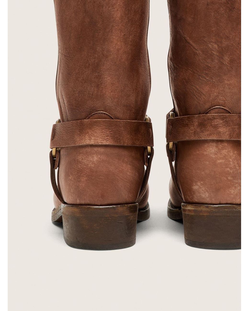 Golden Goose Deluxe Brand Brown High Biker Boots
