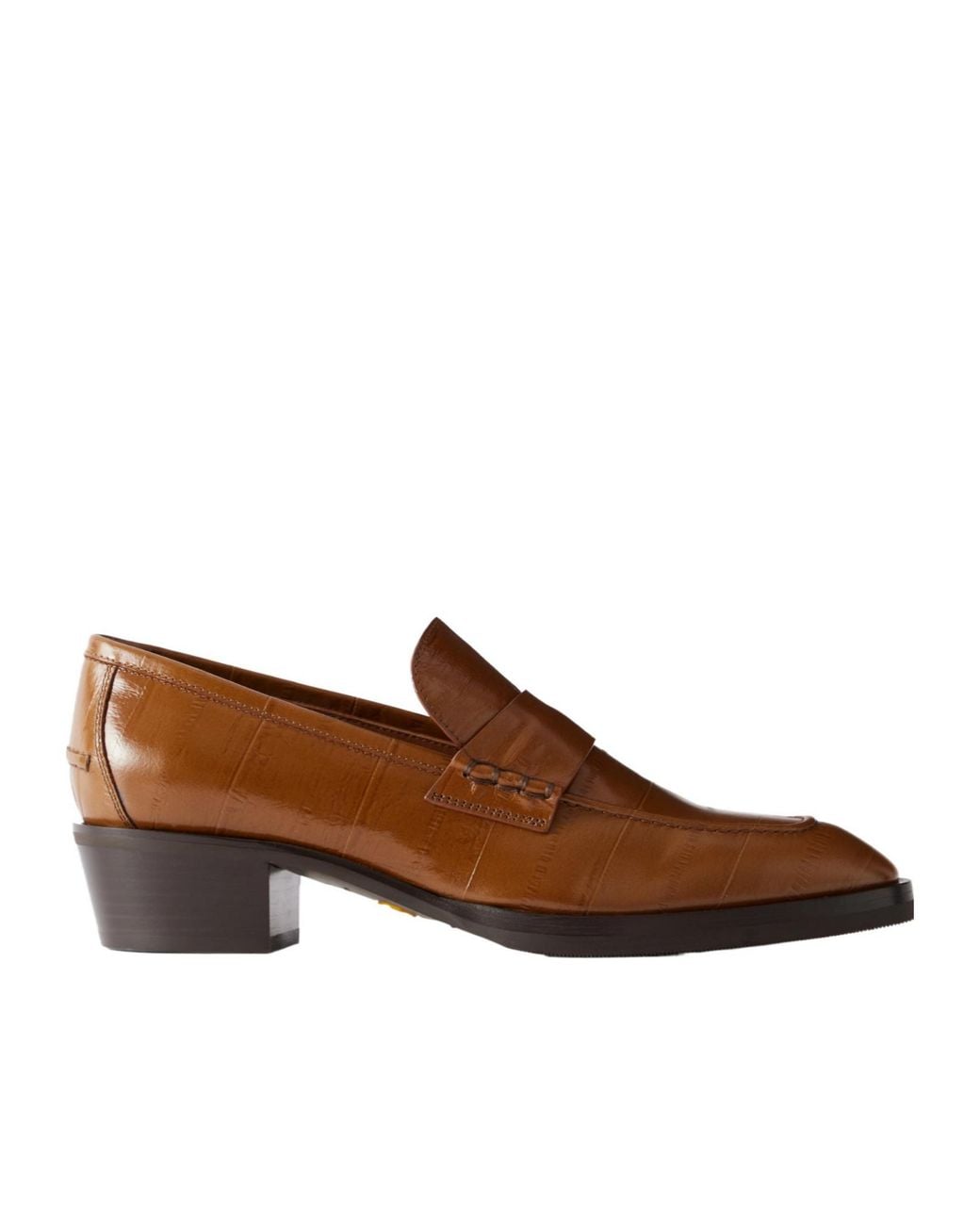 Jimmy Choo Brown Leather Loafers