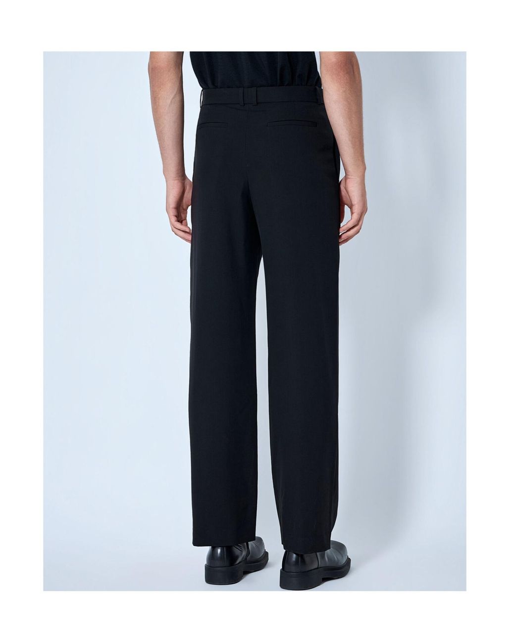 The Row Blue Casual Trousers With Belt Loops for men