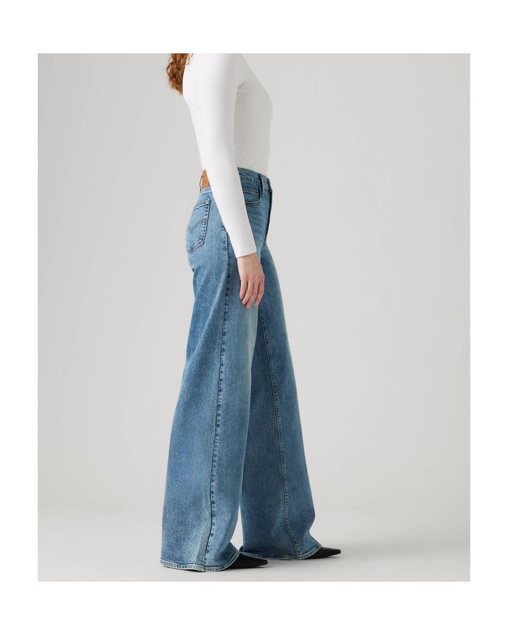 Levi's Blue Wide Jeans