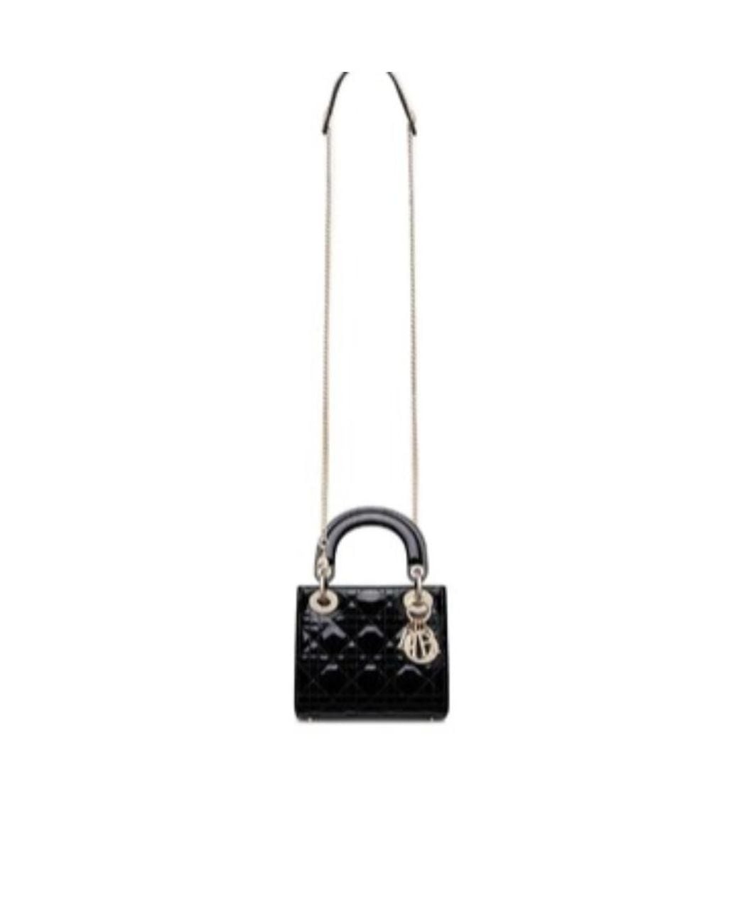 Dior Black Mini Lady Bag