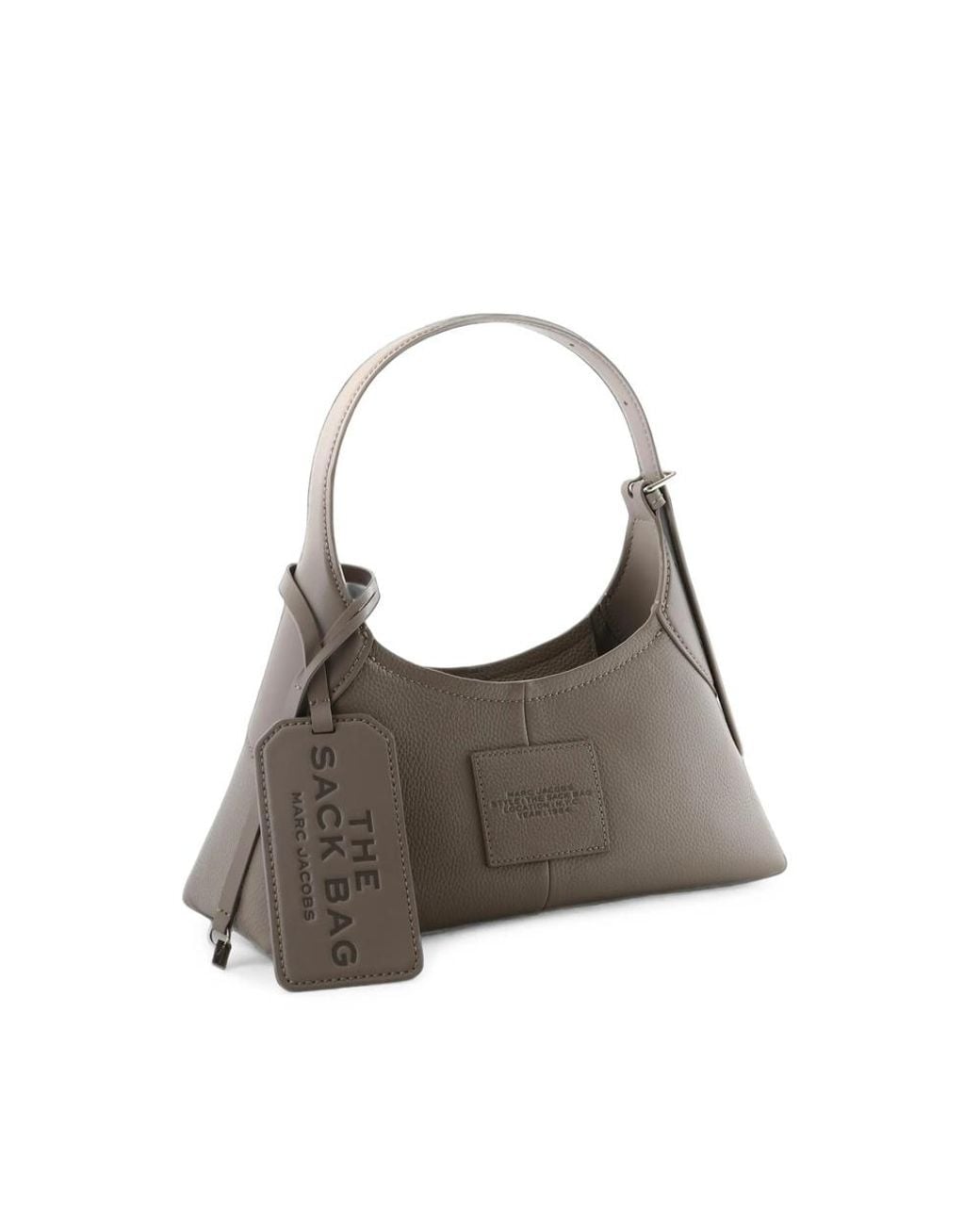 Marc Jacobs Gray Drawstring Handbag